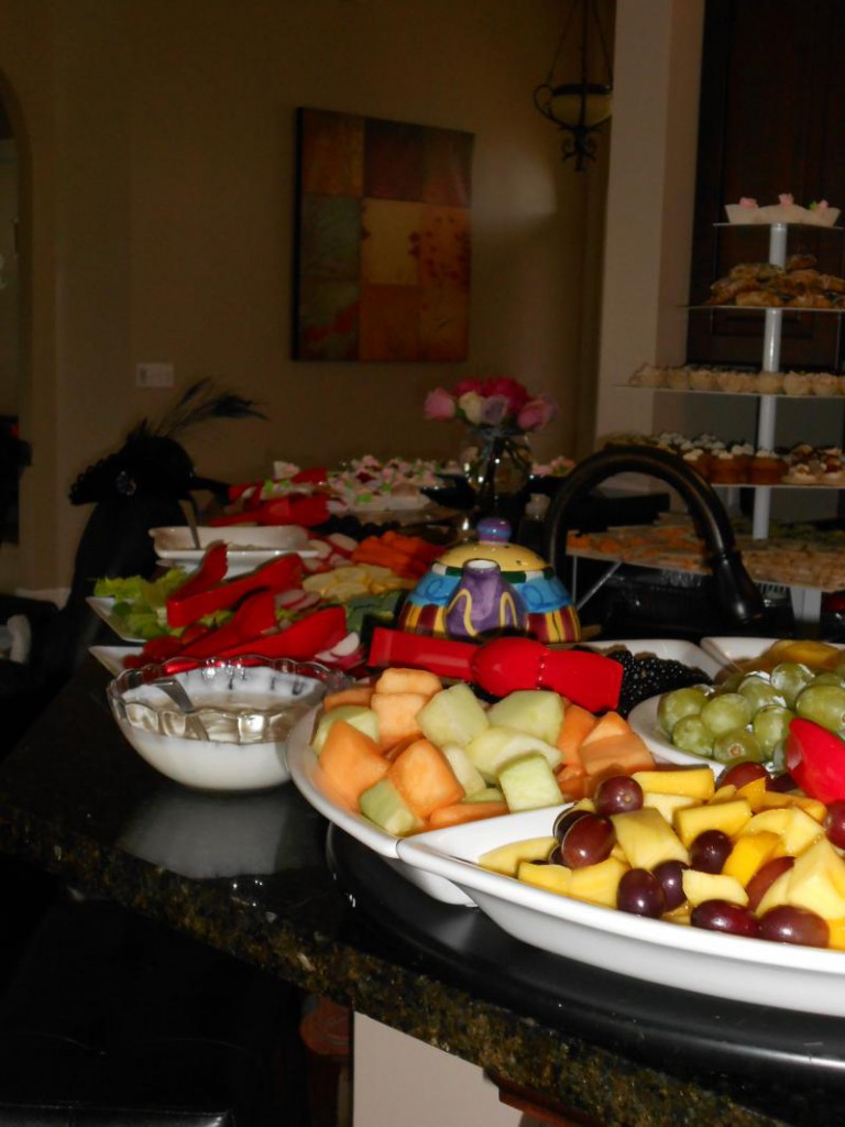 English Tea Wedding Reception